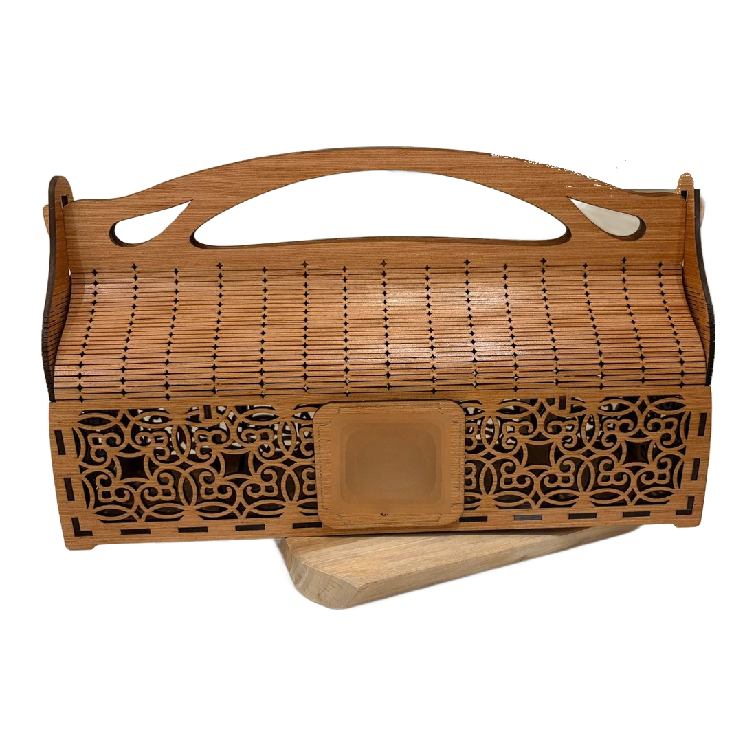 Luxe wijnkist met handvat